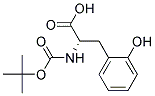 Boc-D-2-Hydroxyphenylalanine Struktur