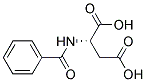 N-Benzoyl-Aspartic Acid Struktur