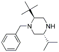 (2S,5R)-1-Benzyl-2-Tert-Butyl-5-Isopropyl-Piperazine Struktur