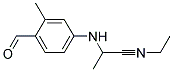 4-(N-Ethyl-N-Cyanoethyl)Amino-2-Methyl Benzaldehyde Struktur