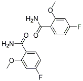 4-Fluoro-2-Methoxybenzamide 2-Methoxy-4-Fluorobenzamide Struktur