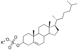 Cholesteryl sulphate potassium Struktur