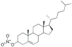 Cholesteryl nitrate Struktur