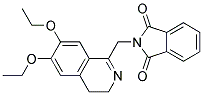 N-[(6,7-Diethoxy-3,4-dihydroisoquinolin-1-yl)methyl]phthalimide Struktur