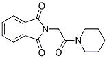 N-(2-Oxo-2-piperidin-1-ylethyl)phthalimide Struktur