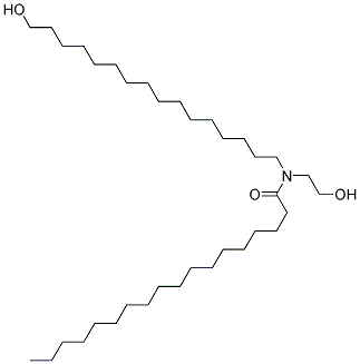 HYDROXYCETYL HYDROXYETHYLSTEARAMIDE Struktur