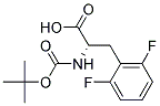 Boc-2,6-Difluoro-L-Phenylalanine Struktur