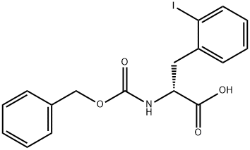 CBZ-2-IODO-D-PHENYLALANINE, 1270296-45-1, 結(jié)構(gòu)式