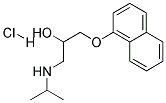 PROPRANOLOL HYDROCHLORIDE MM(CRM STANDARD) Struktur