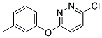 3-CHLORO-6-(M-TOLYLOXY)PYRIDAZINE Struktur