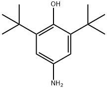 4-amino-2,6-di-tert-butylphenol Struktur