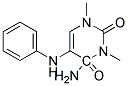 4-Amino-1,3-Dimethyl-5-Phenyl-Aminouracil Struktur