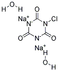 SodiumChloroisocyanurateDihydrate Struktur