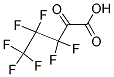 Heptafluoro-2-oxopentanoic acid Struktur