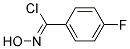 a-Chloro-4-fluorobenzaldoxime Struktur