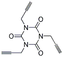 TRIPROPARGYL-1,3,5-TRIAZINE-2,4,6(1H,3H,5H)-TRION Struktur