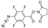 N-SUCCINIMIDYL 4-AZIDO-2,3,5,6-TETRAFLUOROBENZOAT Struktur