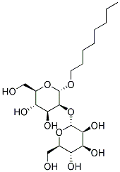 N-OCTYL-2-O-A-D-MANNOPYRANOSYL-A-D-MANNOPYRANOSIDE Struktur