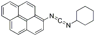 N-CYCLOHEXYL-N'-(1-PYRENYL) CARBODIIMIDE Struktur