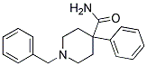 N-BENZYL-4-CARBAMYL-4-PHENYLPIPERIDINE Struktur