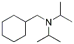 N-(CYCLOHEXYLMETHYL)DIISOPROPYL AMINE Struktur