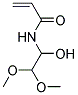 N-(2,2-DIMETHOXY-1-HYDROXYETHYL)-ACRYLAMIDE Struktur