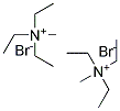 METHYL TRIETHYLAMMONIUM BROMIDE, (TRIETHYLMETHYLAMMONIUM BROMIDE) Struktur