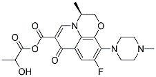 LEVOFOLXACIN LACTATE Struktur