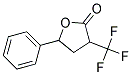 G-PHENYL-A-(TRIFLUOROMETHYL)-G-BUTYROLACTONE Struktur