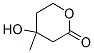 D,L-MEVALONIC ACID DELTA-LACTONE Struktur