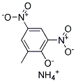 4,6-DINITRO-O-CRESOL AMMONIUM SALT Struktur