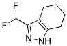 4,5,6,7-TETRAHYDRO-3-DIIFLUOROMETHYL-1H-INDAZOLE Struktur