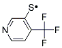 4-(TRIFLUOROMETHYL)PYRIDINE-3-THIO Struktur