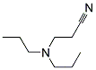 3-DI-N-PROPYLAMINOPROPIONITRILE Struktur