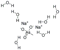 DISODIUM METHYL ARSONATE HEXAHYDRATE SOLUTION 100UG/ML IN TOLUENE 1ML Struktur