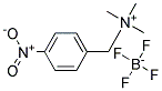 TRIMETHYL(4-NITROBENZYL)AMMONIUM TETRAFLUOROBORATE, TECH Struktur