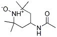 4-(ACETYLAMINO)-2,2,6,6-TETRAMETHYLHEXAHYDROPYRIDINIUM-1-OLATE, TECH Struktur