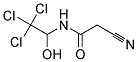 N1-(2,2,2-TRICHLORO-1-HYDROXYETHYL)-2-CYANOACETAMIDE, TECH Struktur