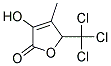 3-HYDROXY-4-METHYL-5-(TRICHLOROMETHYL)FURAN-2(5H)-ONE, TECH Struktur