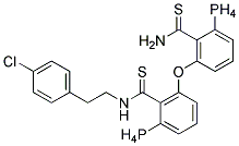 N-(4-CHLOROPHENETHYL)(OXO)DIPHENYLPHOSPHORANECARBOTHIOAMIDE, TECH Struktur