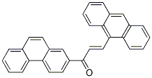 3-(9-ANTHRYL)-1-(2-PHENANTHRYL)PROP-2-EN-1-ONE, TECH Struktur