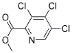 METHYL 3,4,5-TRICHLOROPYRIDINE-2-CARBOXYLATE, TECH Struktur