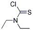 N,N-DIETHYLCARBAMOTHIOIC CHLORIDE, TECH Struktur