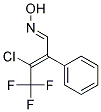 3-CHLORO-4,4,4-TRIFLUORO-2-PHENYLBUT-2-ENAL OXIME, TECH Struktur