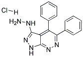 3-HYDRAZINO-4,5-DIPHENYL-1H-PYRAZOLO[3,4-C]PYRIDAZINE HYDROCHLORIDE Struktur