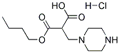 BUTOXYCARBONYLPIPERAZIN-4-YLPROPIONIC ACIDHYDROCHLORIDE Struktur