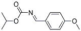 (4-METHOXY-BENZYLIDENE)-CARBAMIC ACIDISOPROPYL ESTER Struktur