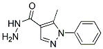 5-METHYL-1-PHENYLPYRAZOLE-4-CARBOXHYDRAZIDE Struktur