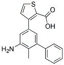 METHYL 3-AMINO-5-BIPHEN-4-YLTHIOPHENE-2-CARBOXYLATE Struktur