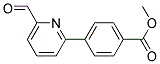 METHYL 4-(6-FORMYL-2-PYRIDINYL)BENZOATE Struktur